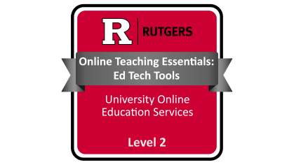 Badge for EdTech Tools Course