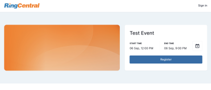 Registration Step One